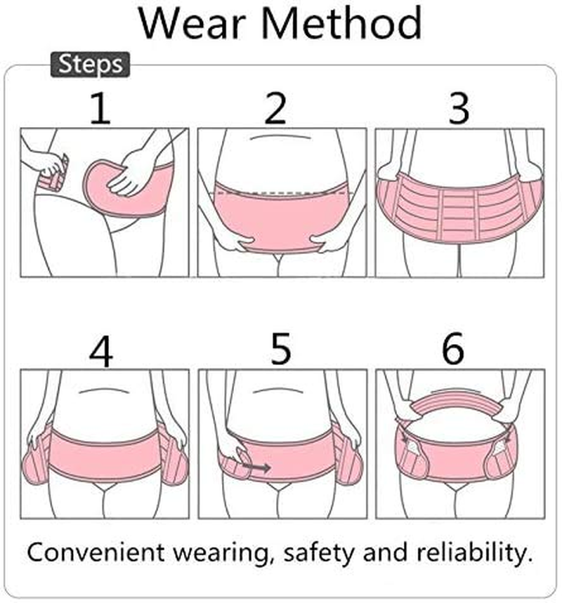 EZONEDEAL Maternity Belt, Pregnancy Support Belt - Waist/Back/Abdomen Band, Pregnancy Belly Support Band - Adjustable Breathable Lower Back Pelvic Support - Maternity Belly Band for Pregnancy (XL) image number 5