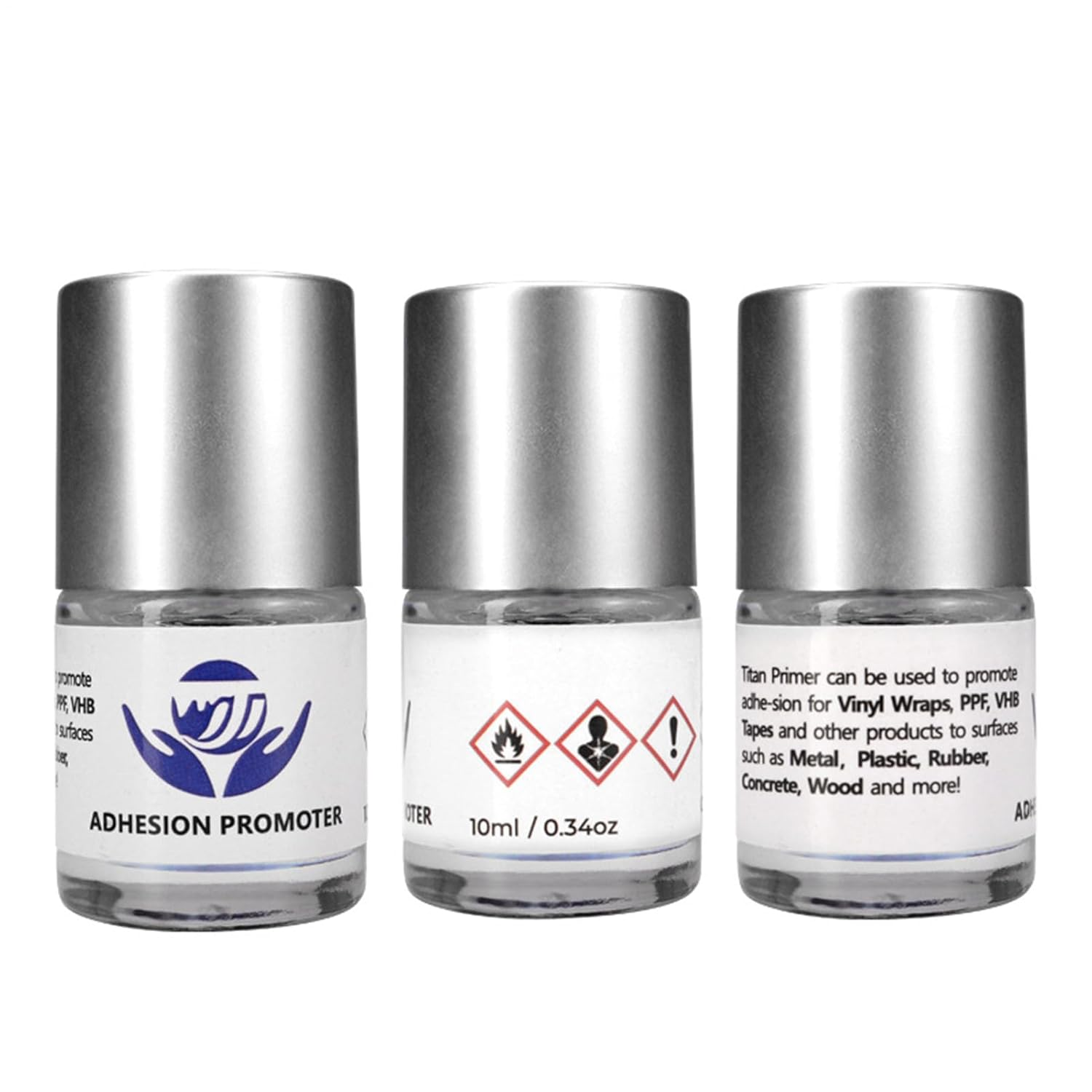 Automotive Adhesion Promoter Primer - 10Ml Repair Adhesion Promoter - Adhesion Promoter Primer, Lasting-Adhesion Promoter, Versatile Instant Tape Primer for Metalworking image number 4