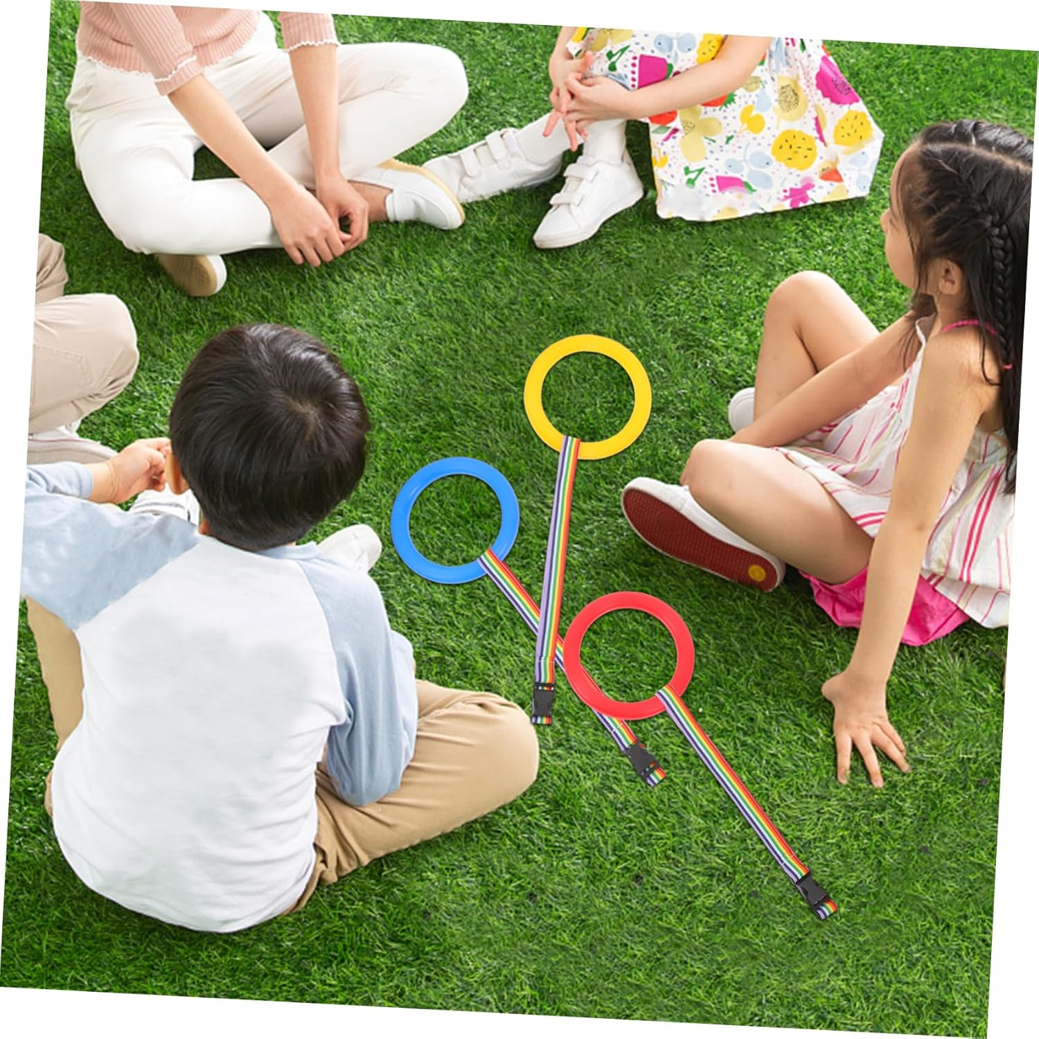 Operitacx Stroller Toddler Leash 6Pcs Colorful Walking Rope Anti-Lost Walking Rope for Kindergarten Preschool Toddlers Child Safety Locks image number 5