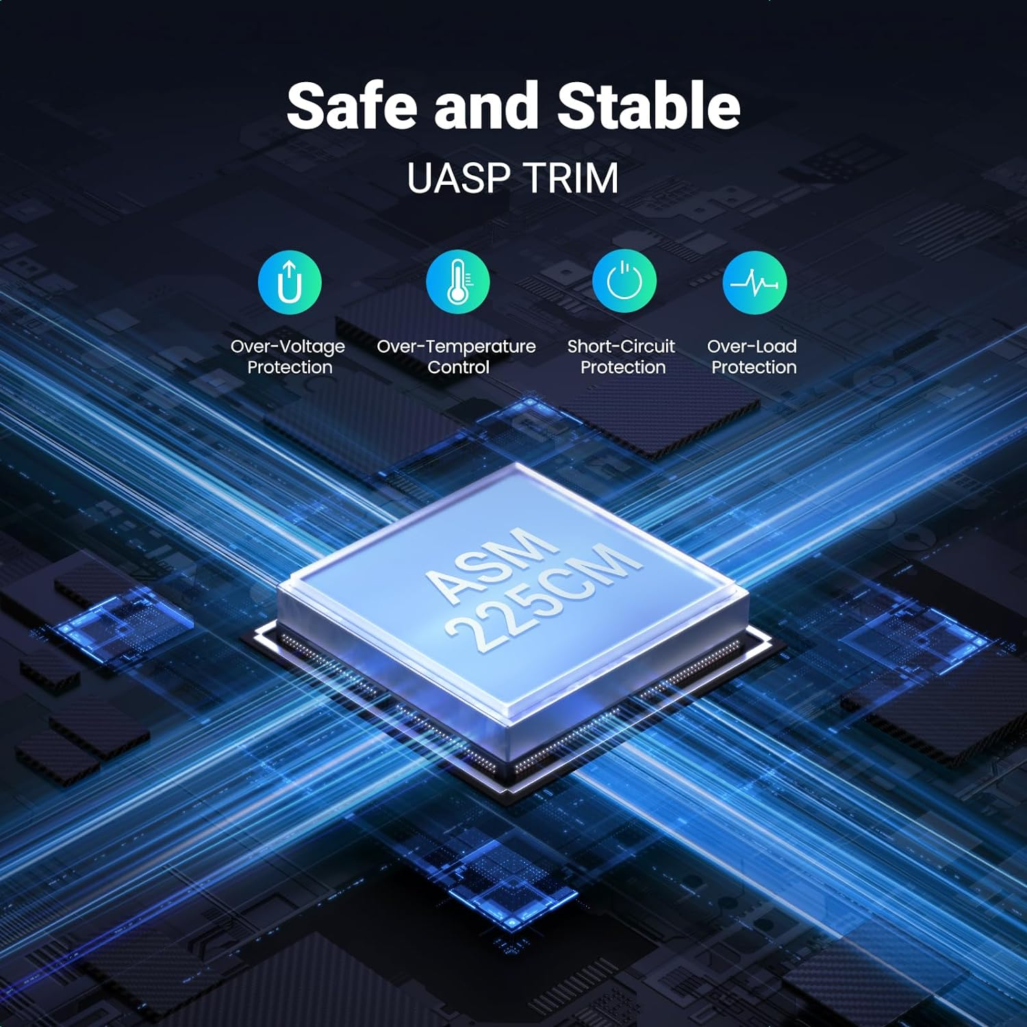 UGREEN 2.5" USB to SATA III Hard Drive Enclosure, 5Gbps Support UASP Compatible with WD, Seagate, Toshiba, Hitachi