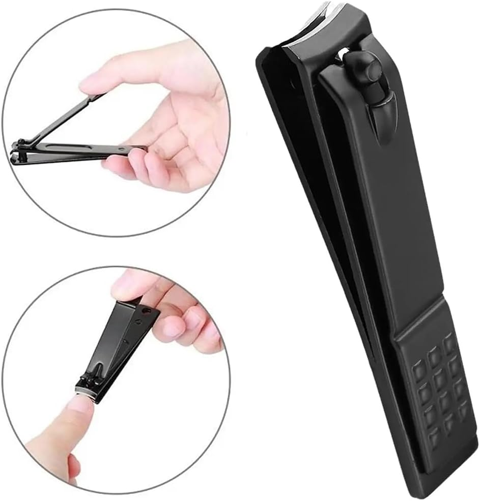 Nail Clippers Nail Cutter Finger Nail Manicure Trimmer Toe Nail Plier Scissor Stainless Steel Unisex Pedicure Nail Art Tool for Fingernail Toenail image number 2