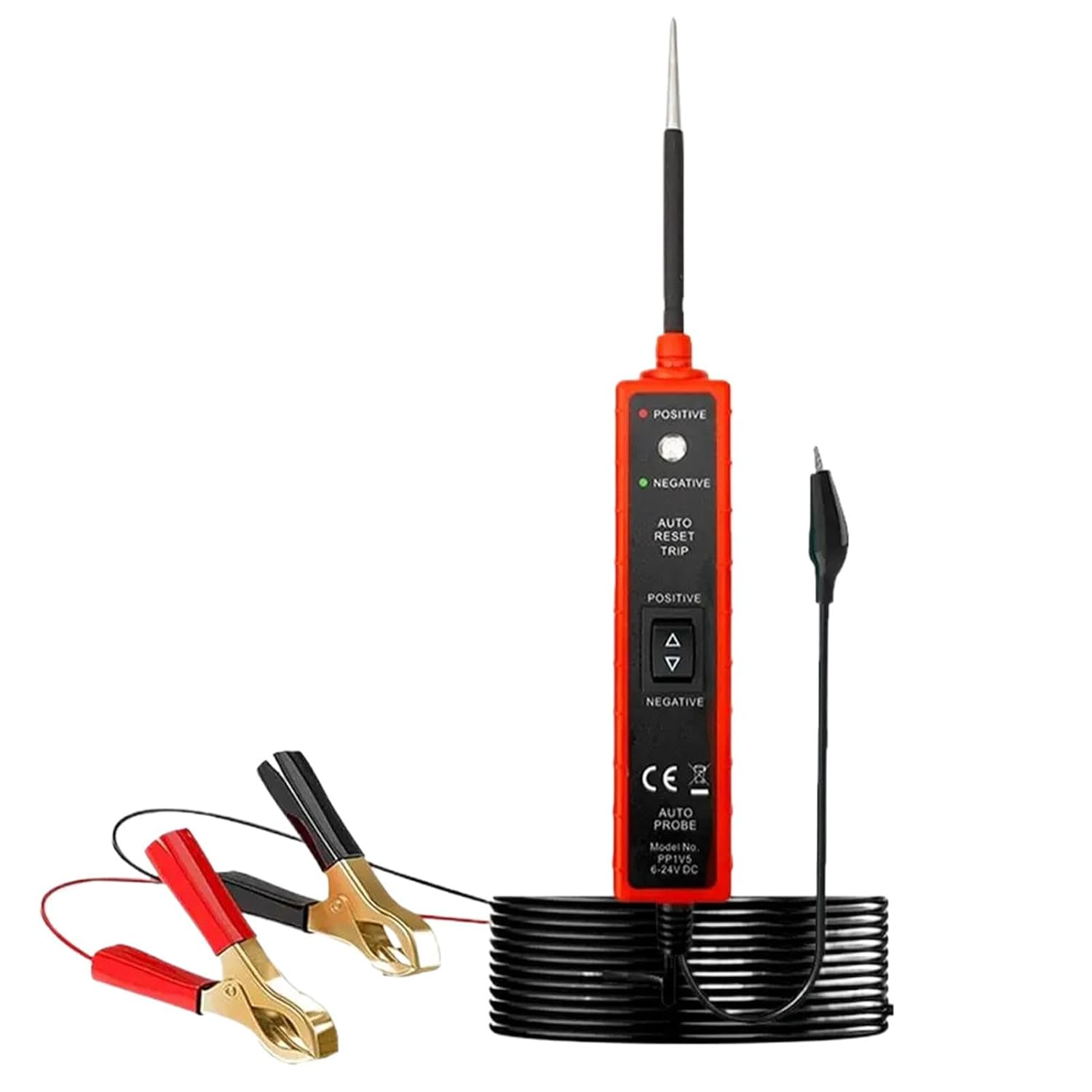 Power Circuit Probe Tester | Automotive Voltage Power Tester Probe 6V-24V - Short Finder Current Probe, Electrical System Tool Detector for Component Activation