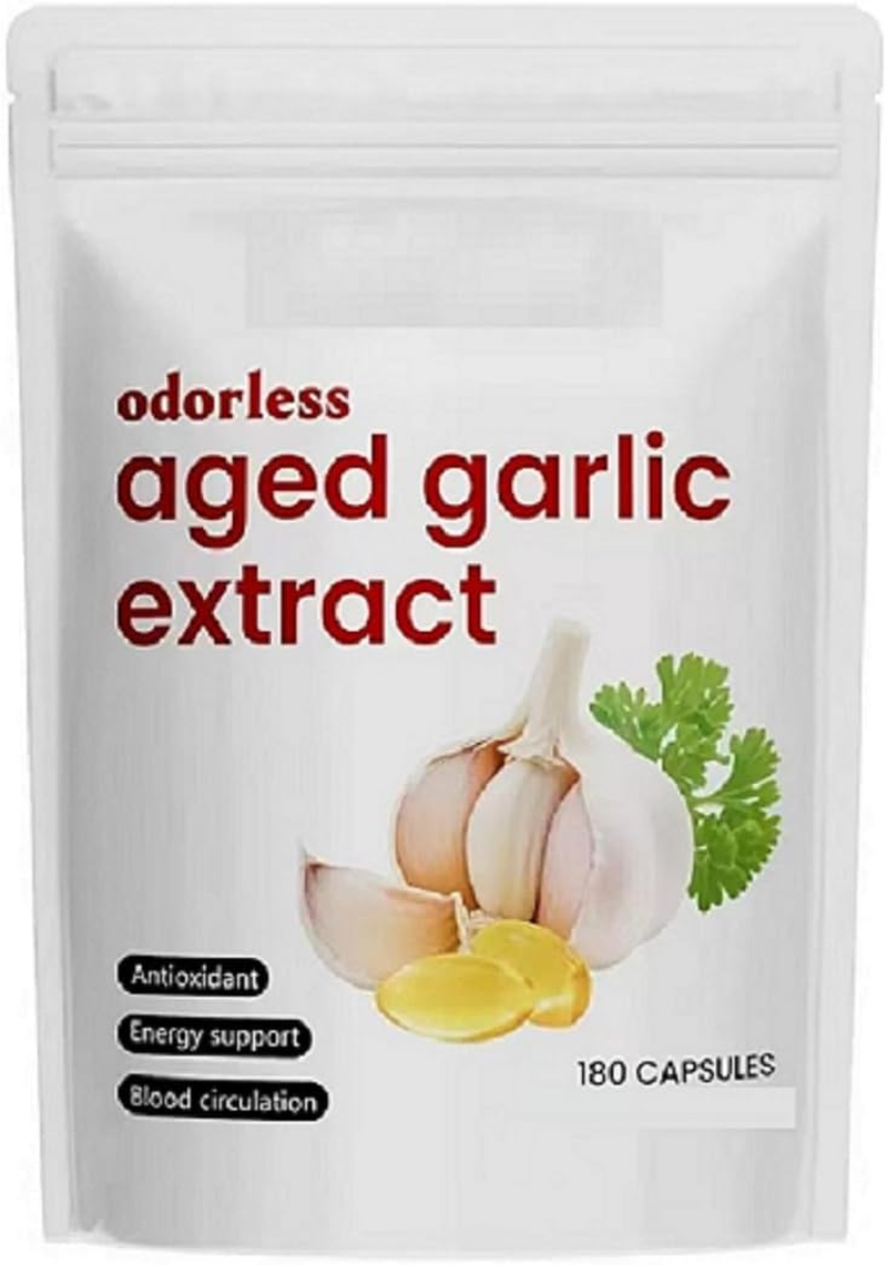Aged Garlic Extract&mdash;Odorless Garlic│Natural Energy Support Balance,1Pcs image number 2