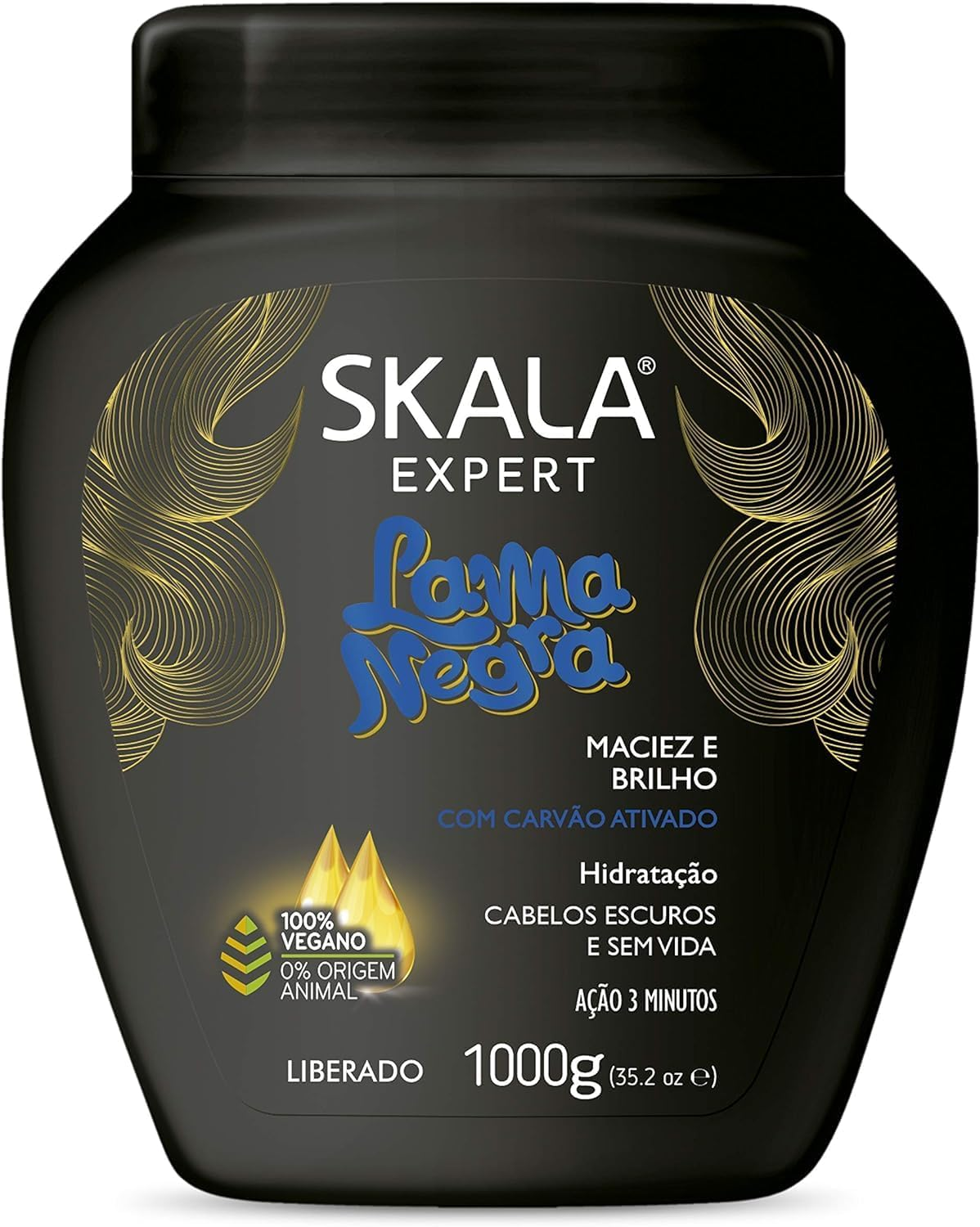 SKALA Lama Negra Hair Cream - Deep Conditioner, 1040.99Ml