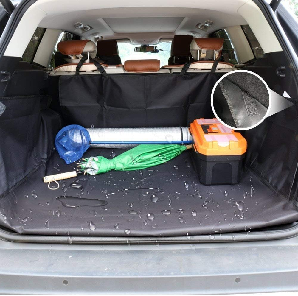 DOBEST Dog Vehicle Cargo Liner Cover Pet Seat Cover Bed Floor Mat Nonslip Waterproof Universal for Car SUV Truck Jeeps Vans Black - Luxury - 208Cm*132Cm(82"*51") image number 3