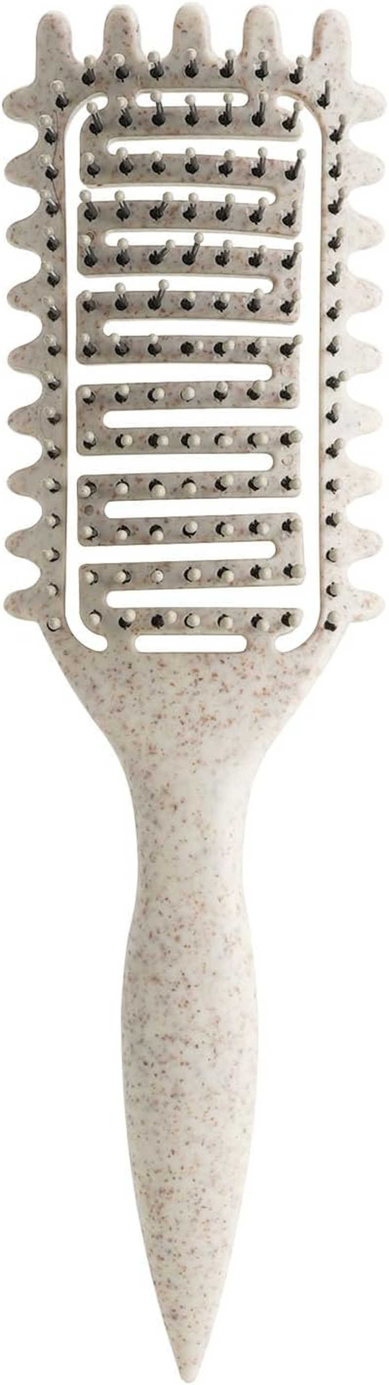 Curl Defining Brush,2024 Curly Hair Brush,Vented Hair Brush for Detangling, Shaping and Defining Curls for Women and Men Less Pulling (Green)