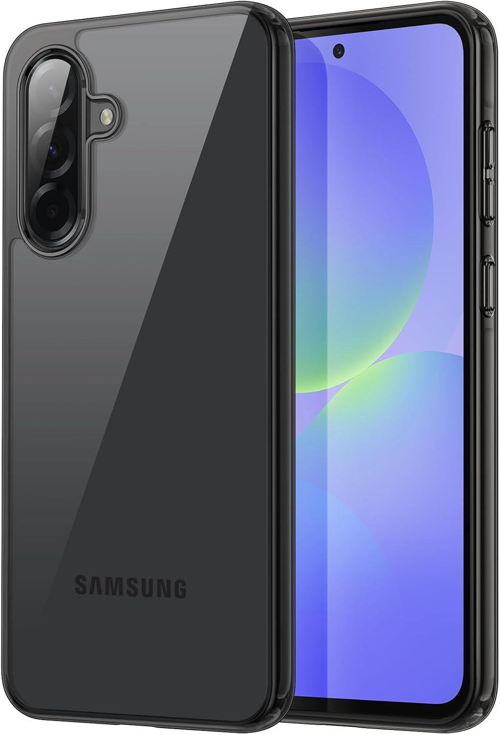 Jetech Case for Samsung Galaxy A36 5G, Non-Yellowing Shockproof Bumper Protective Phone Cover, Anti-Scratch Hard PC Back (Clear)