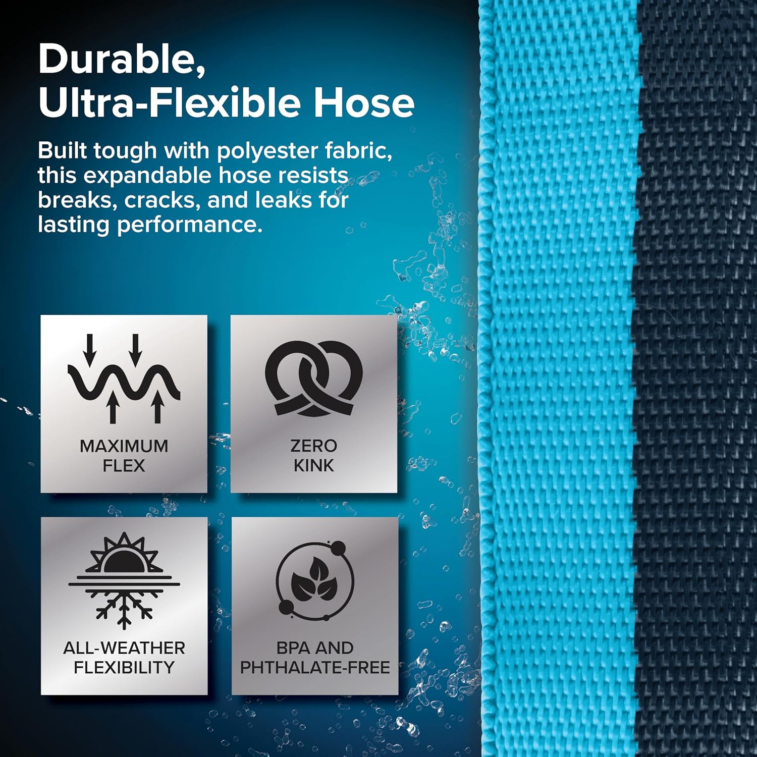 Camco 22579: Evoflex2-50' Drinking Water Hose, Fabric Reinforced image number 4