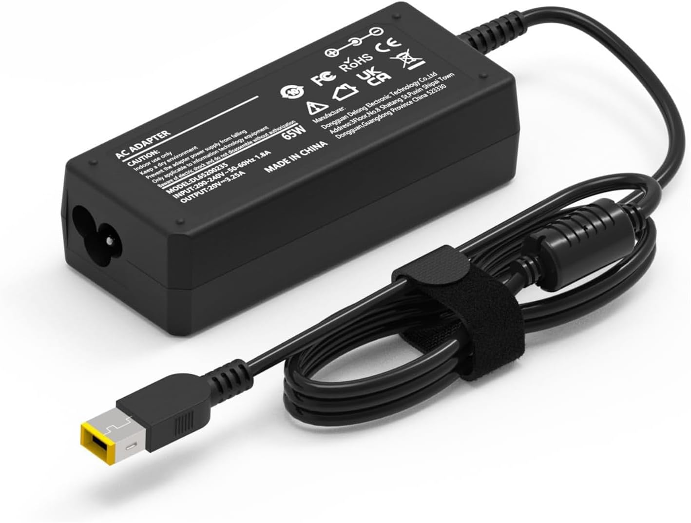 65W Charger Power Adapter for Lenovo Thinkpad E440 E450 E560 T430 T440 T450 T460 T560 X240 X270 Yoga 2 11S 13 14 Z505 Z580 Ideapad 300 500 U430 U530 Z510 Series Adapter Power Supply (NOT Type C) image number 2