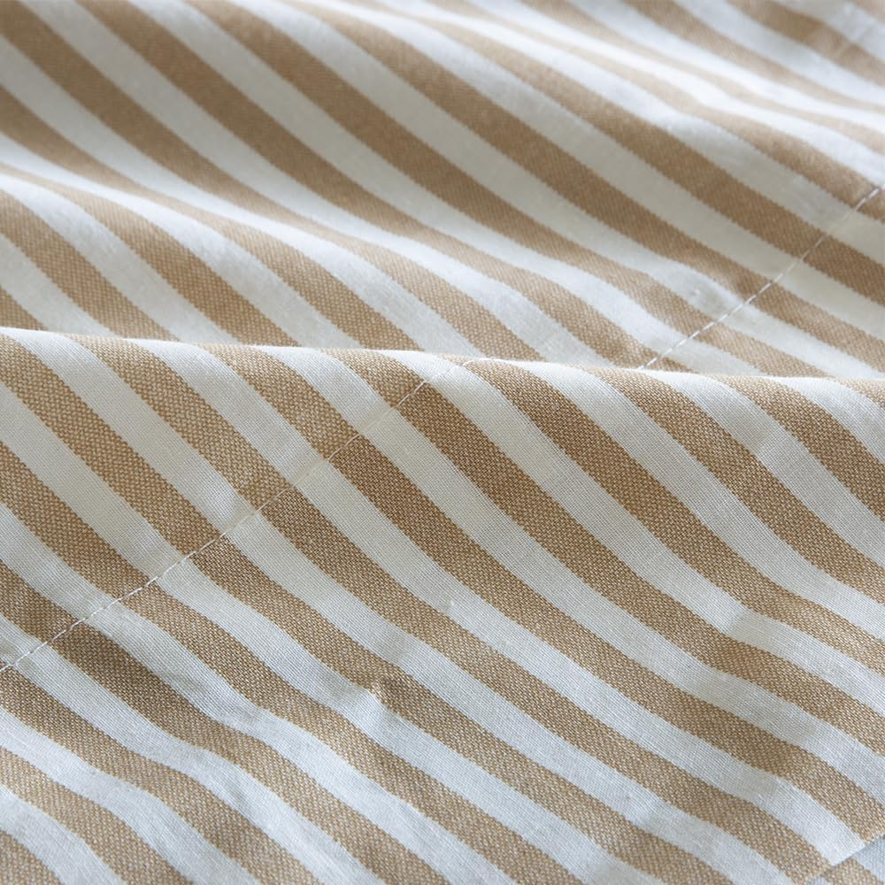 Altube Mustard 100% Cotton Duvet Cover Set 180 X 190/200 Thread Count 100% Cotton image number 3