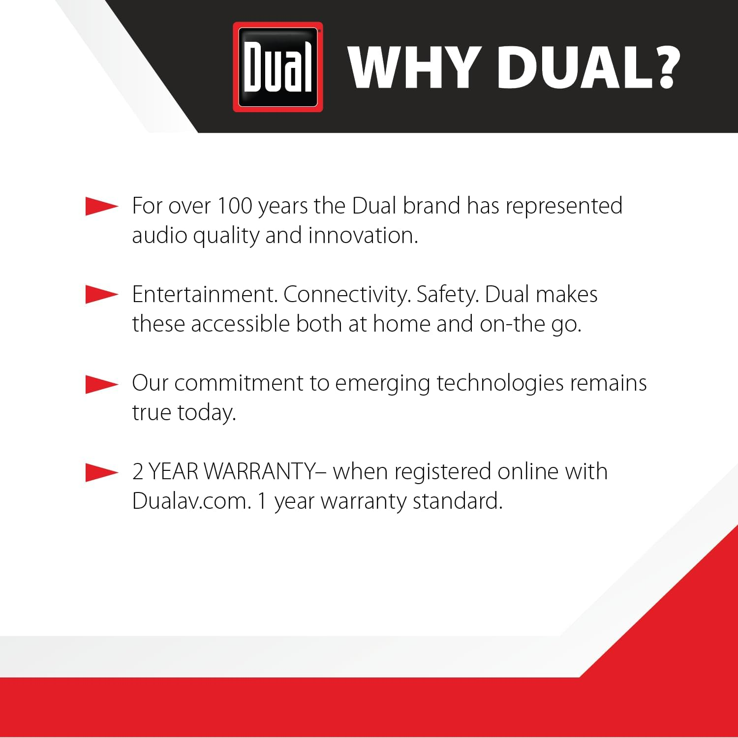 Dual Electronics LU43PB 4 Inch 3-Way High Performance Indoor, Outdoor & Bookshelf Studio Monitor Speakers with Swivel Brackets & 100 Watts Peak Power image number 3