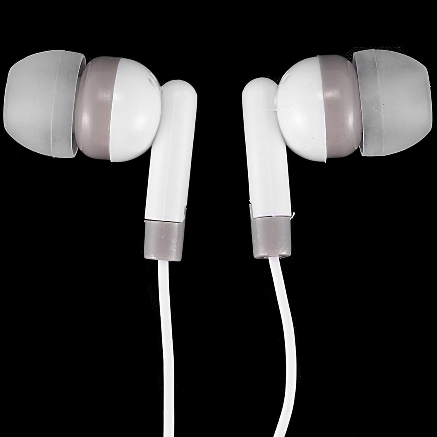 Kaifucy 4Pcs 3.5Mm In-Ear Stereo Earbuds Headphone Earphone Headset for Mobile Phone MP4 MP3 image number 5