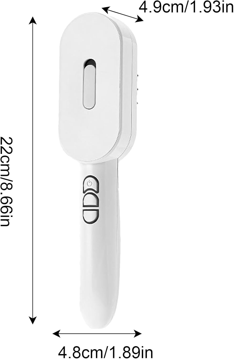 Electric Scalp Massager with Red Light - Portable Multi Functional Hair Brush | Massage Comb for Home Use | Ergonomic anti Slip Handle Design Gadget Oil Filling Hole Included for Women, Men, Adults