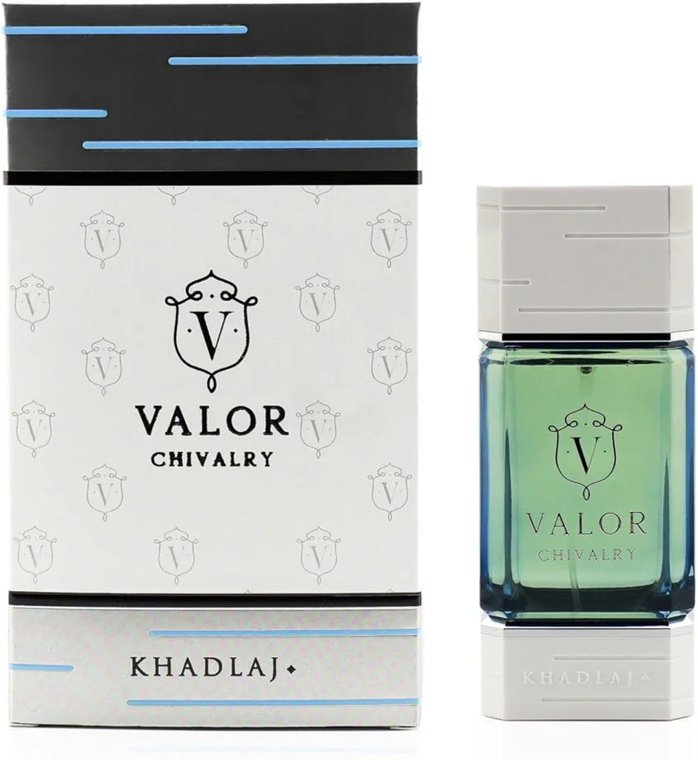 Valor Chivalry by Khadlaj for Men - 3.4 Oz EDP Spray image number 2