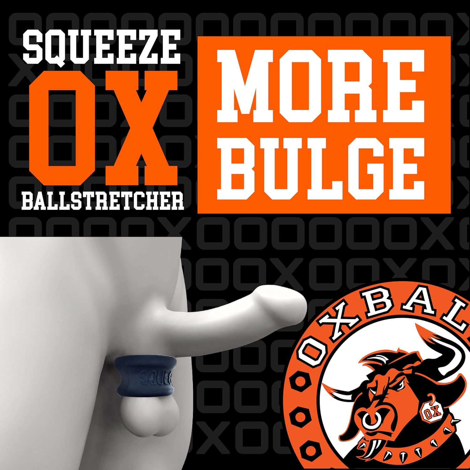 OXBALLS SQUEEZE Ballstretcher Plus+Silicone&trade; Special Edition NIGHT image number 6