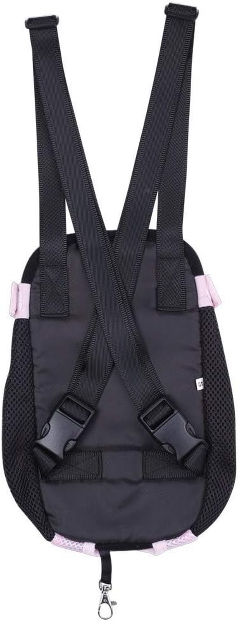 Yelesley Pet Dog Carrier Backpack Mesh Camouflage Outdoor Travel Products Breathable Shoulder Handle Bags for Small Dog Cats (S, Black) image number 4