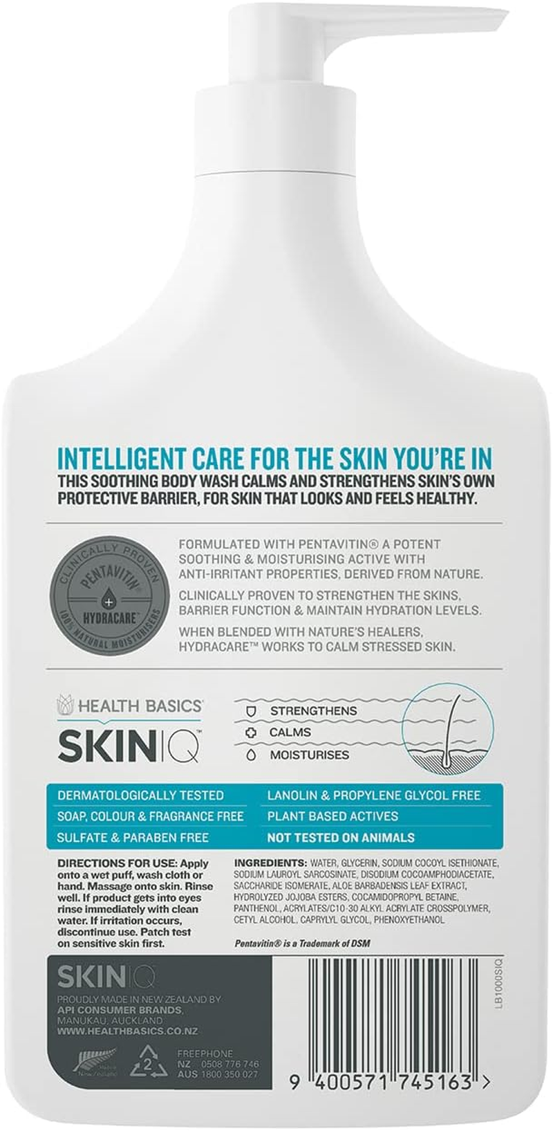 Skin IQ - Skin Relief Body Wash, 1 Litre