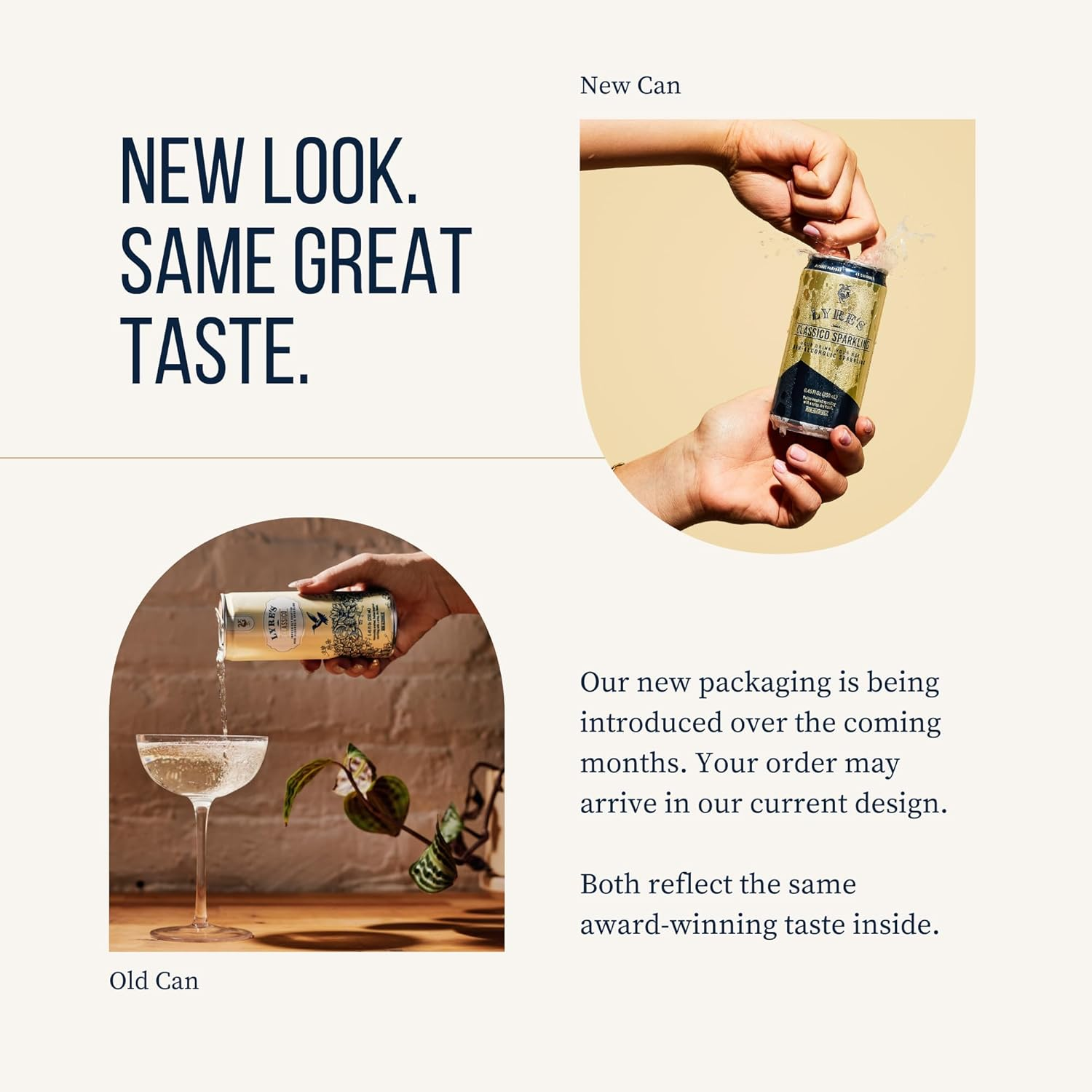 Lyre&rsquo;S Classico 24-Pack Case, Non Alcoholic Sparkling Wine, Zero Proof Sparkling Wine Alternative, Canned Mocktails, Ready to Drink, 45 Calories per Serve (250Ml X 24) image number 4