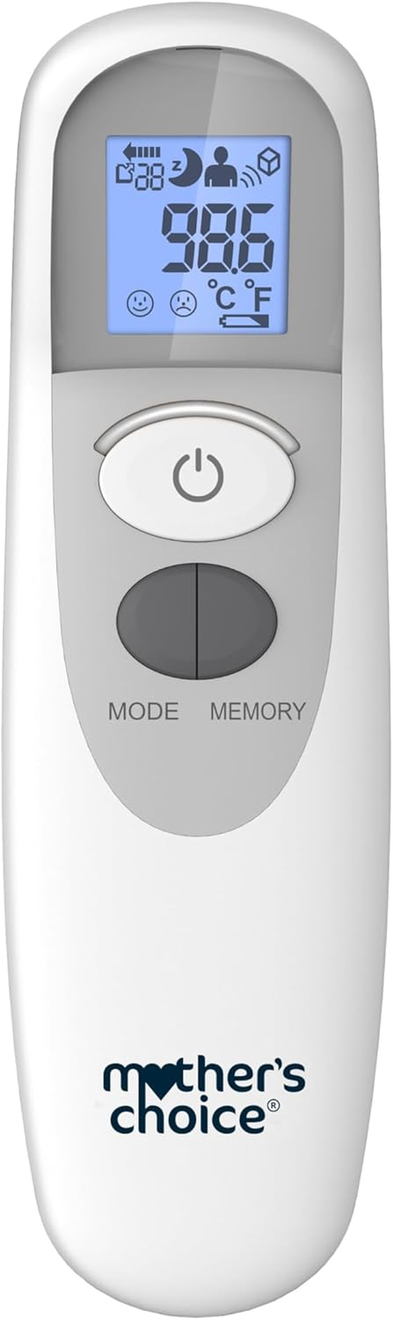 Mother&rsquo;S Choice Touch-Free Forehead Thermometer: Fast 1-Second Accurate Reading with Fever Alert, Night Mode - Suitable for Babies, Children, and Adults, Measures Forehead, Food & Water Temperature image number 6