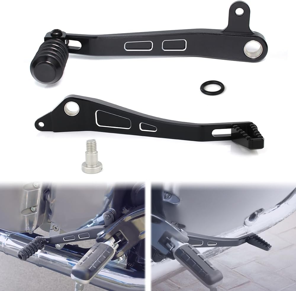 Motorcycle Brake Pedal + Shift Gear Lever Fit for Royal Enfield Interceptor 650 2018-2024 Rear Brake Pedal Foot Shift Lever Gear Lever image number 4