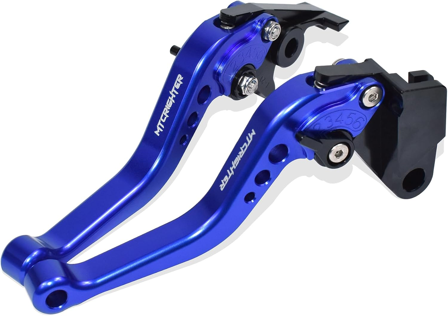 MTCRIGHTER Compatible with Honda Rebel 250 300 500 CMX300 CMX500 2017-2024 Short Brake Lever Clutch Lever, CNC Aluminum Alloy Made (Gold)