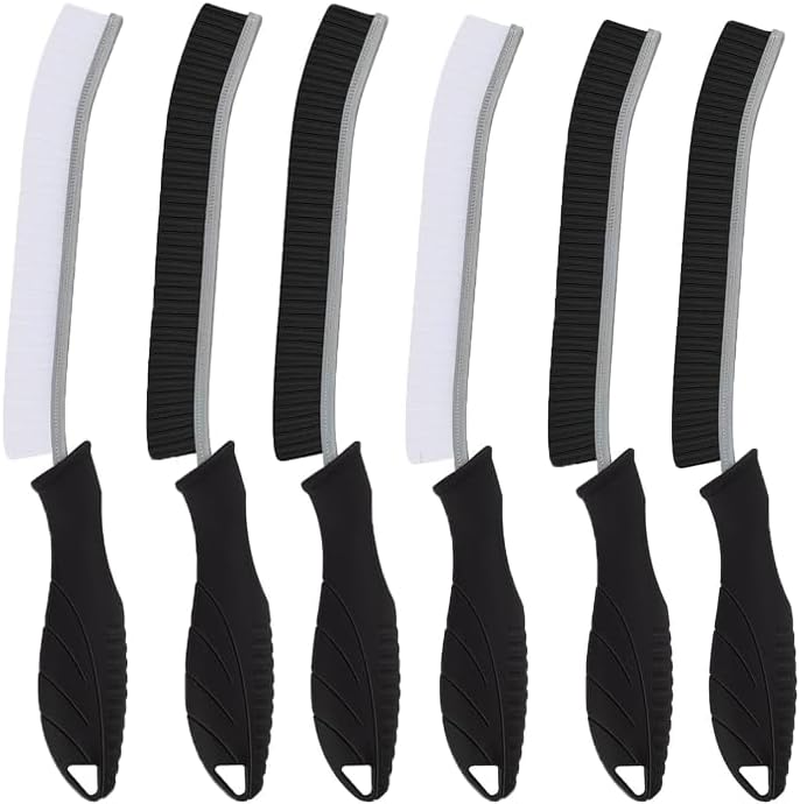 6Pcs Crevice Cleaning Brush Multi Purpose Hard Bristle Gap Cleaning Brushes Tool for Narrow Tight Spaces,Cleaning Supplies Deep Cleaning for Toilet, Faucets,Kitchen,Grout, Gap, Kitchen, Bathroom image number 2