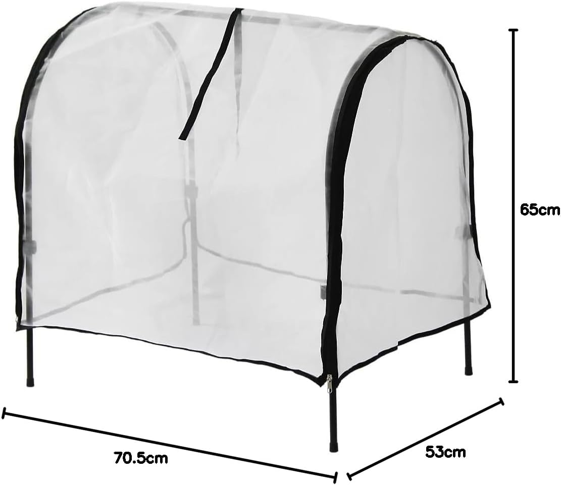 Vegtrug Herb Garden Raised Bed Micro Mesh Insect Cover for Greenhouse image number 5