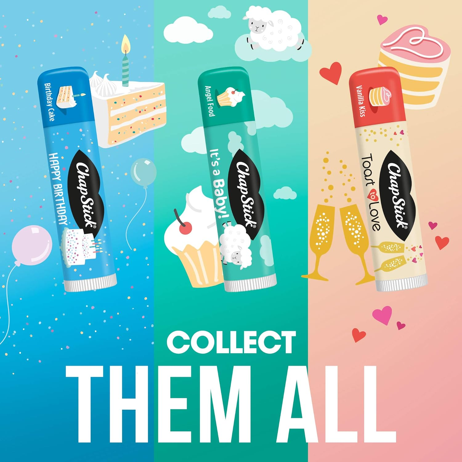 Chapstick Party Favor Lip Balm Gift Pack It&rsquo;S a Baby 10 Sticks 0.15 Oz Each image number 6