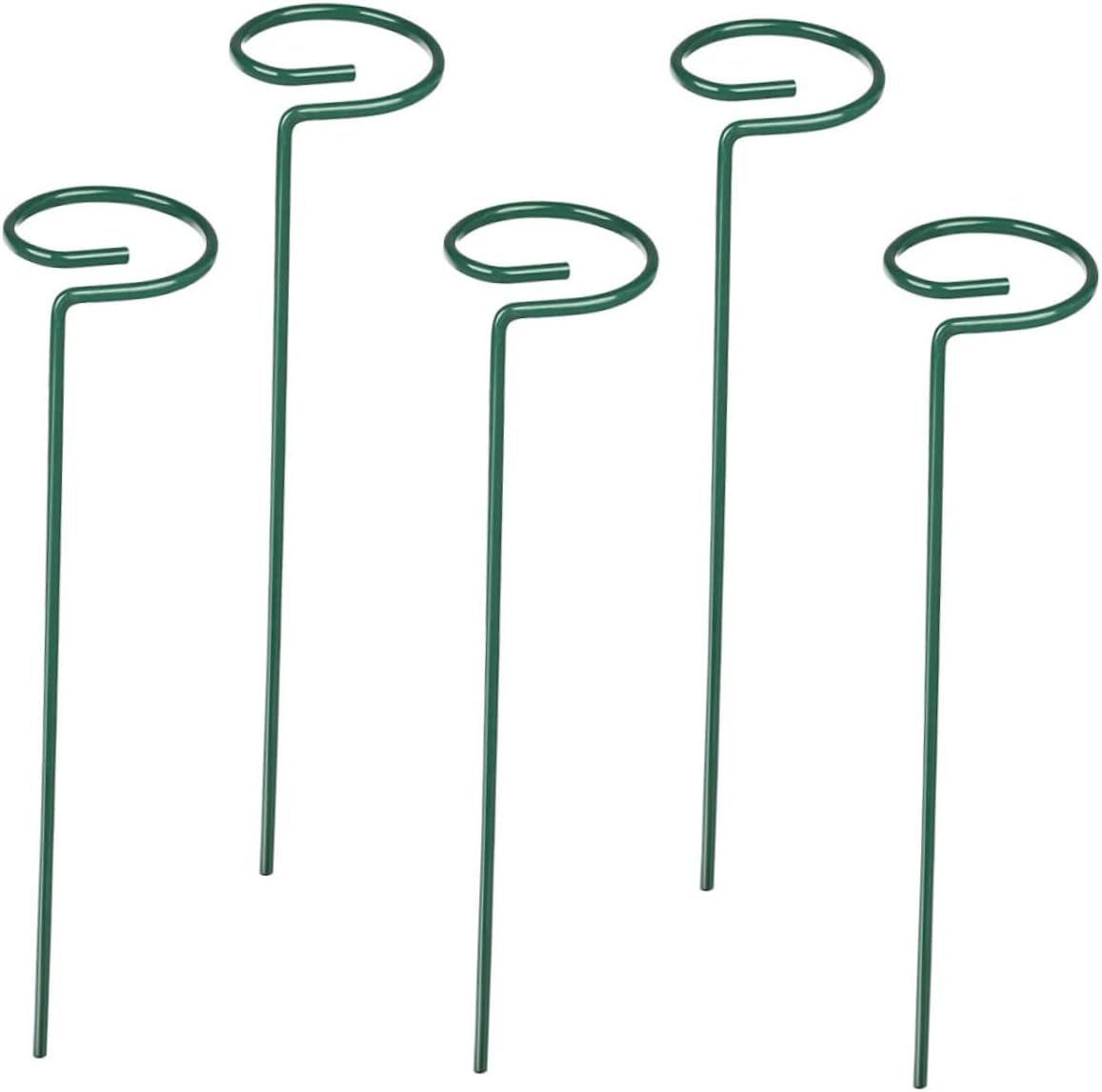 Parliky 2Sets Gardening Plant Stakes Flower Supports Stakes for Climbing Vines 5Pcs*2 image number 4