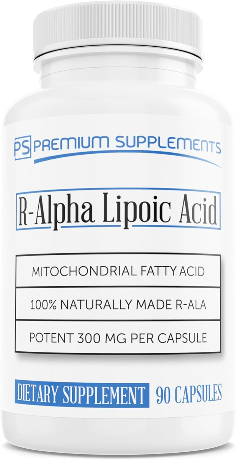 R-Alpha Lipoic Acid 300MG of Pure R-LIPOIC Acid 90 Count. ((((MAX Strength)))) image number 1
