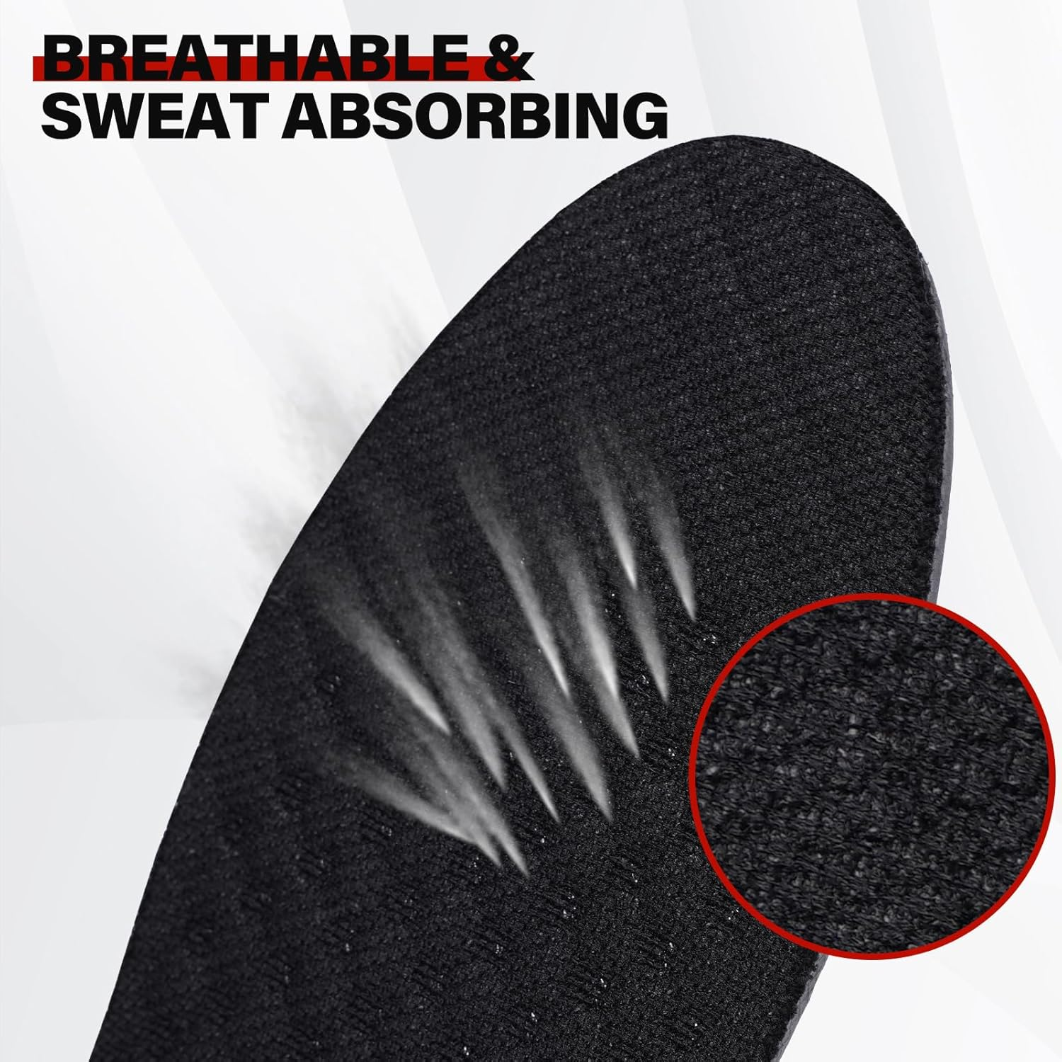 Height Increase Insoles Air Cushion Taller Shoes Insoles Heel Insert for Men and Women by Ergofoot (2-Layer)