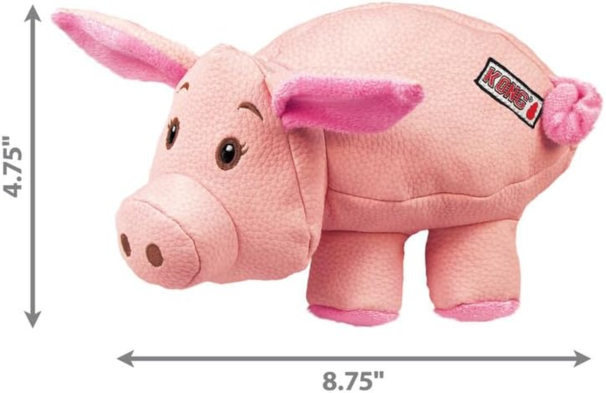 Kong Phatz Pig Medium Dog Toy image number 3