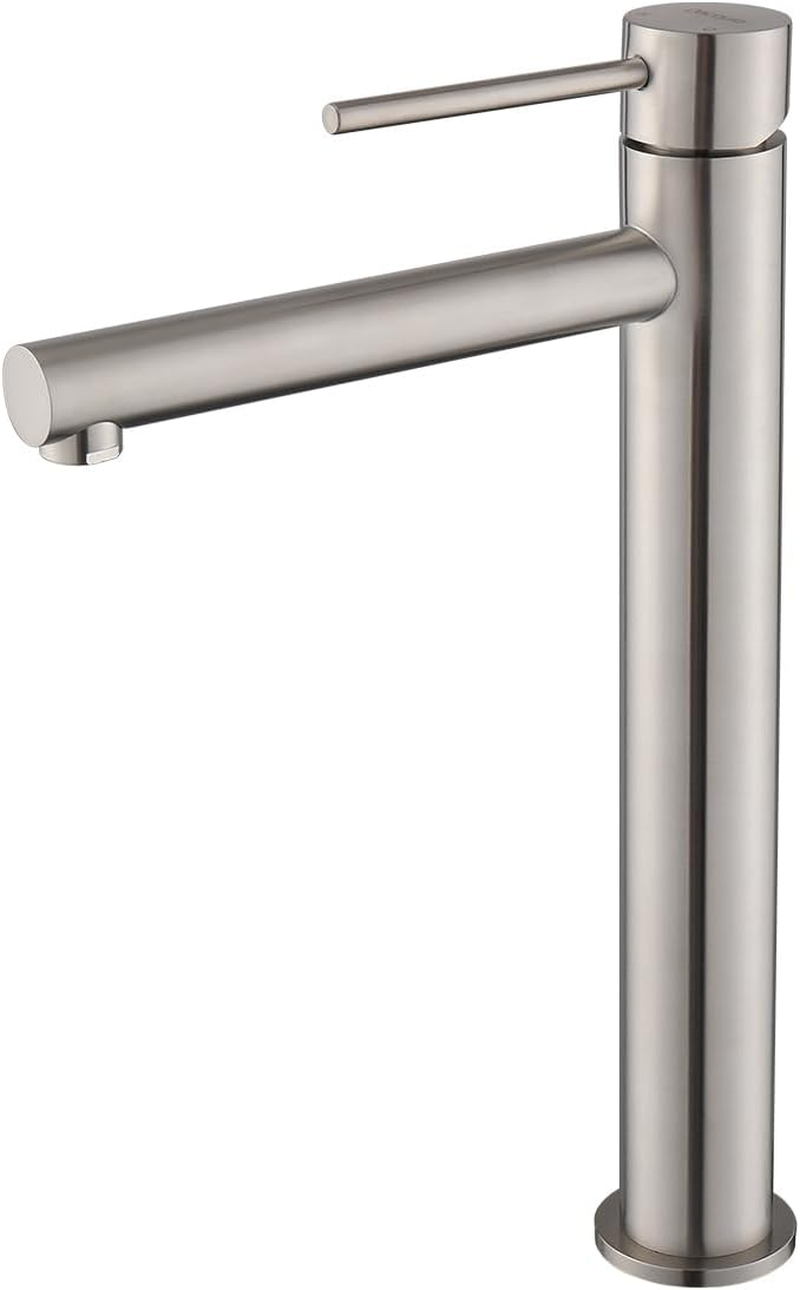 Decaura Basin Mixer Tap for Small Sink, Lead-Free Bathroom Sink Taps, WELS Water-Saving Sink Faucet (Chrome, Spout Height-89Mm)