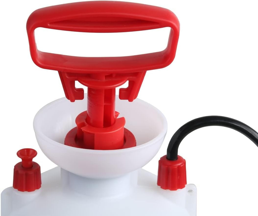 CLICIC 0.52 Gallon Pressure Sprayer with 7 Spray Modes, Camping Shower with Removable Hose and Shower Head for Camping Outdoor Traveling Hiking and Pet Bath 2L - 1.3 Gallon image number 5