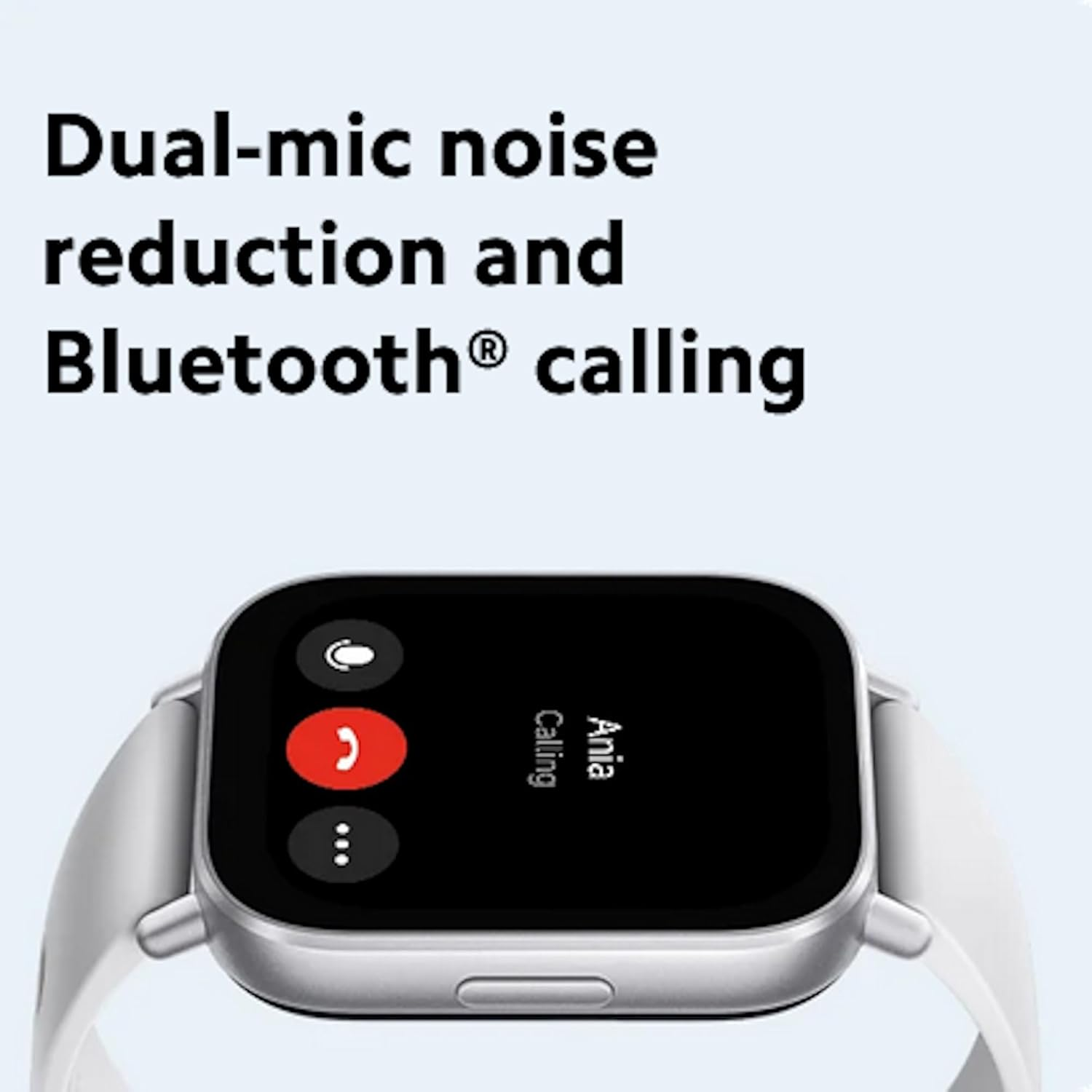 Redmi Watch 5 Lite Smartwatch, 1.96 Inch AMOLED Display, 18 Day Battery, 150+ Sports Modes, Built-In GPS, Heart Rate and SPO₂ Tracking, 5ATM Waterproof, Always-On Display, Bluetooth Calls - Gold, image number 5