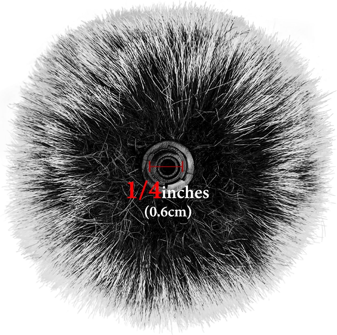 Geekria for Creators Furry Windscreen Compatible with DJI Mic, Mic Deadcat Wind Cover Muff, Fluff Cover Windshield, Wind Noise Reduction (Grey / 2 Pack) image number 1