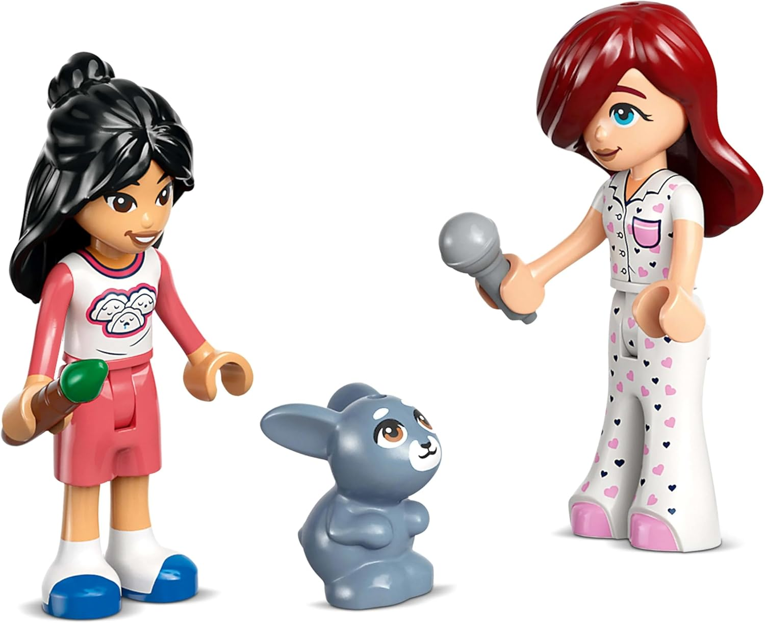 LEGO Friends Paisley&rsquo;S Room 6 Year Old Girl Toy, with 2 Mini-Doll Characters, Building & Construction Kids Set with Bunny Animal Figure, Musical Instruments and Dolls' House Accessories, 42647 image number 6