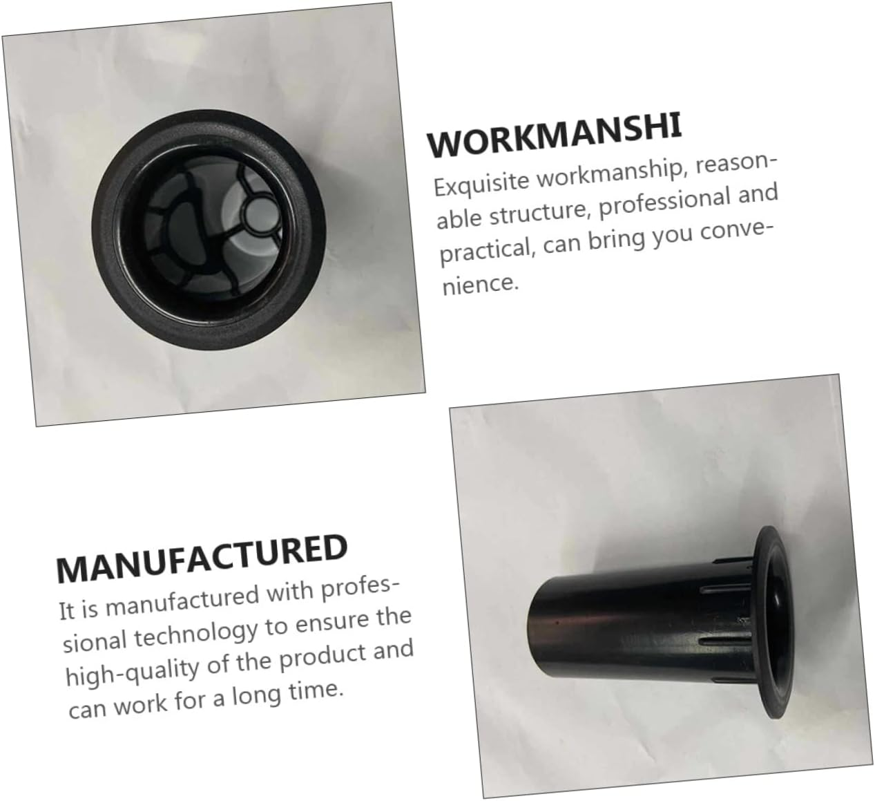 LAPYAPPE 20Pcs Plastic Speaker Air Outlet Tube Subwoofer Bass Reflex Port for Audio Equipment 41X80Mm Replacement Parts for Home Theater Systems image number 5