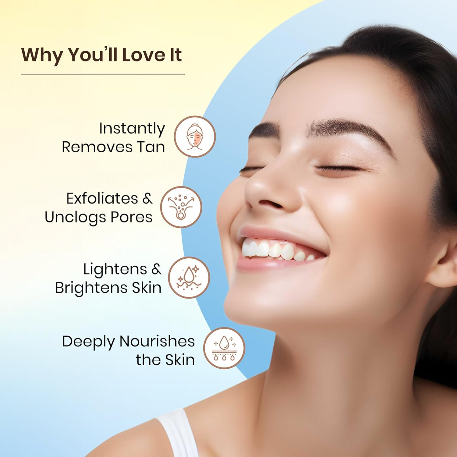 OZONE D Tan Trio (D Tan Cleanser 250G + D Tan Scrub 100G + D Tan Face Pack 100G) (3 Items in the Set) image number 4