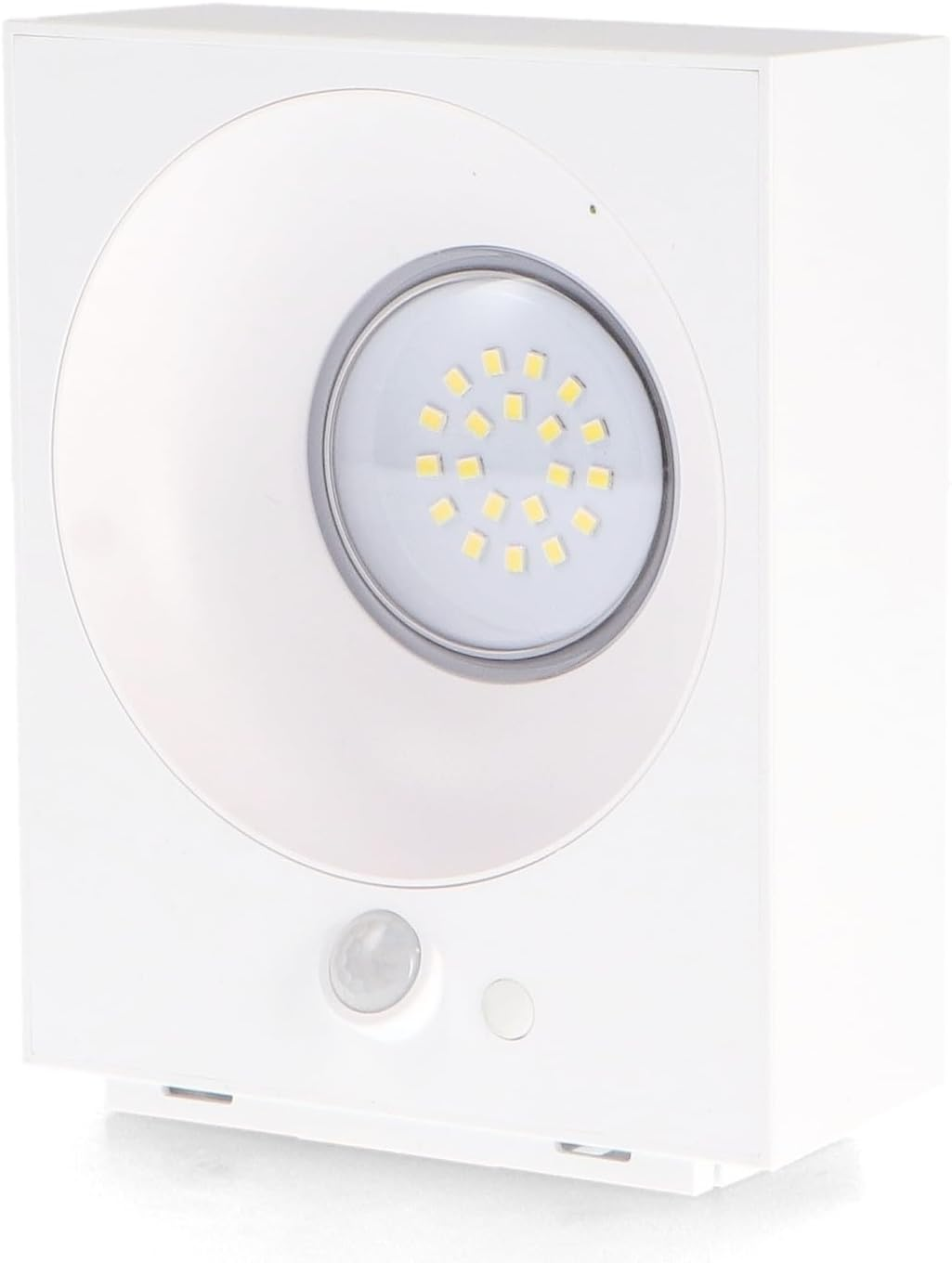 M Ledme LED Solar Light White Bin 2W Outdoor Light with Motion Sensor and Twilight IP65 Rated 4000K (Neutral), Fast Charge and 6-8 Hours Working Time image number 2