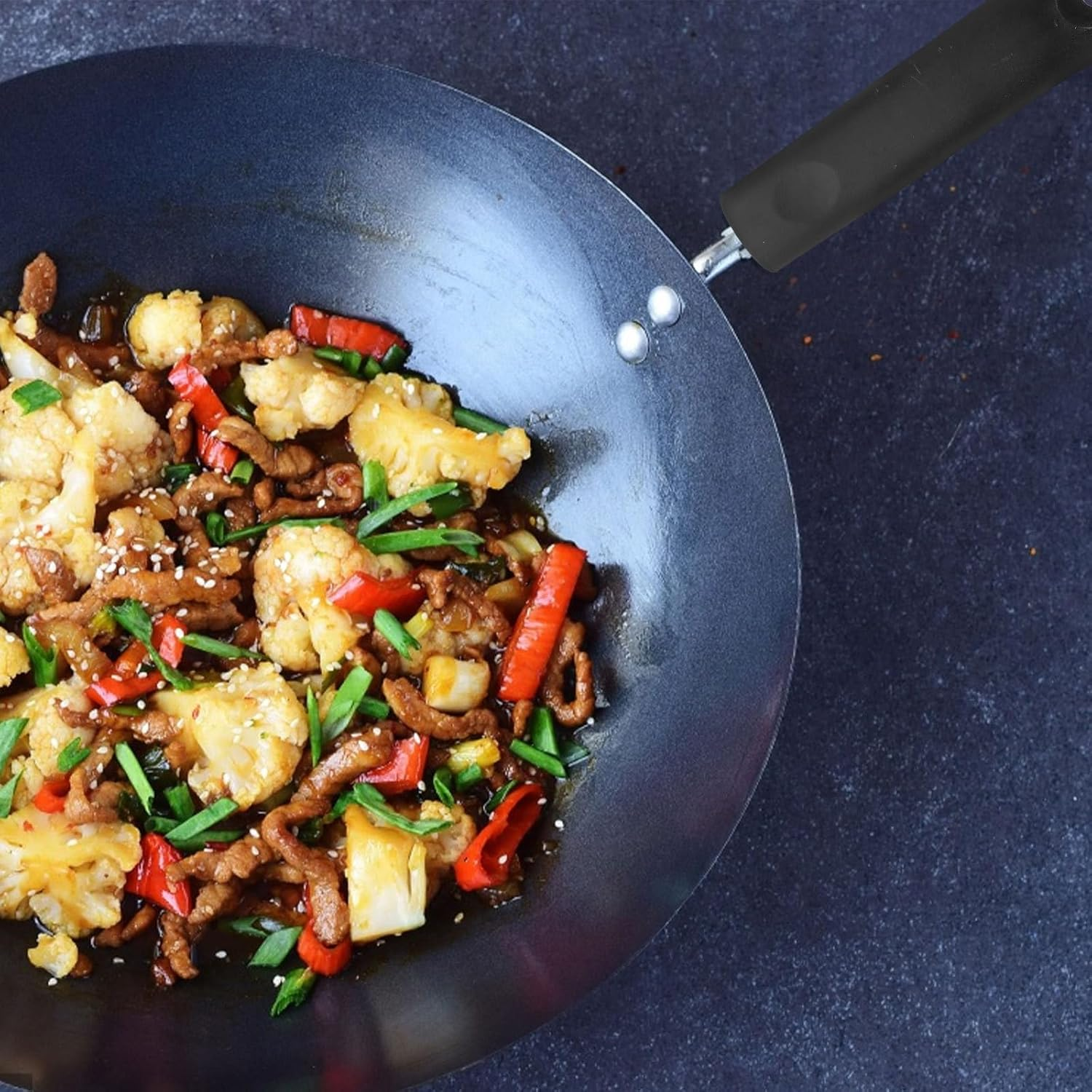 TOVINANNA Bakelite Pot Handle, Saucepan Handle Replacement Pan Handle Replaceable Anti-Scalding Pan Pot Handle Detachable Pan Pots and Pans Wok Scald-Proof Pot Handle Anti-Scald image number 1