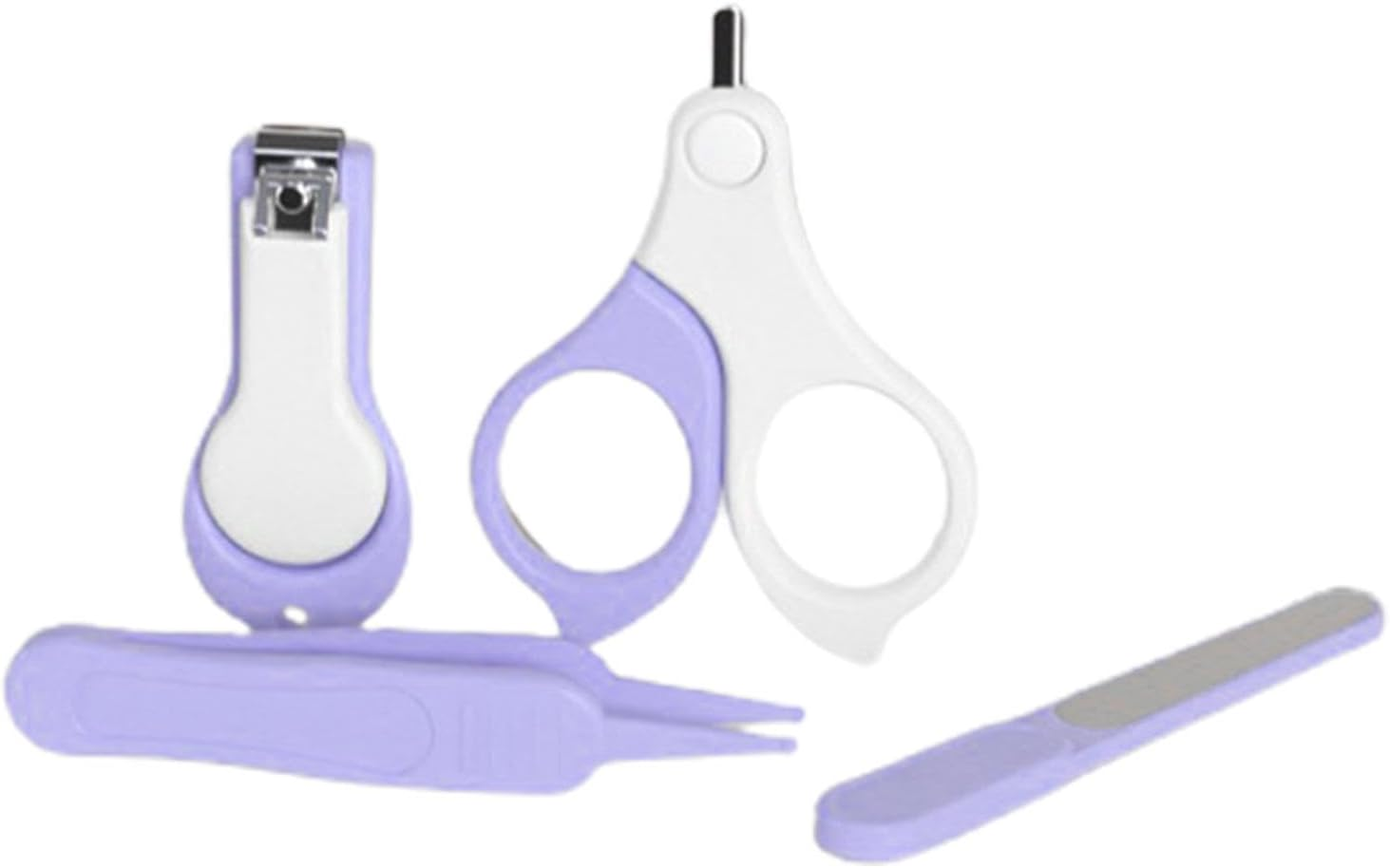 Baby Nail Clippers, Baby Nail Clippers Kit - Baby Nail Clippers Nursery Set - Nail Clippers, Tweezers Pedicure Kit, Baby Manicure Kit, Toddler, Kids Nail File image number 5