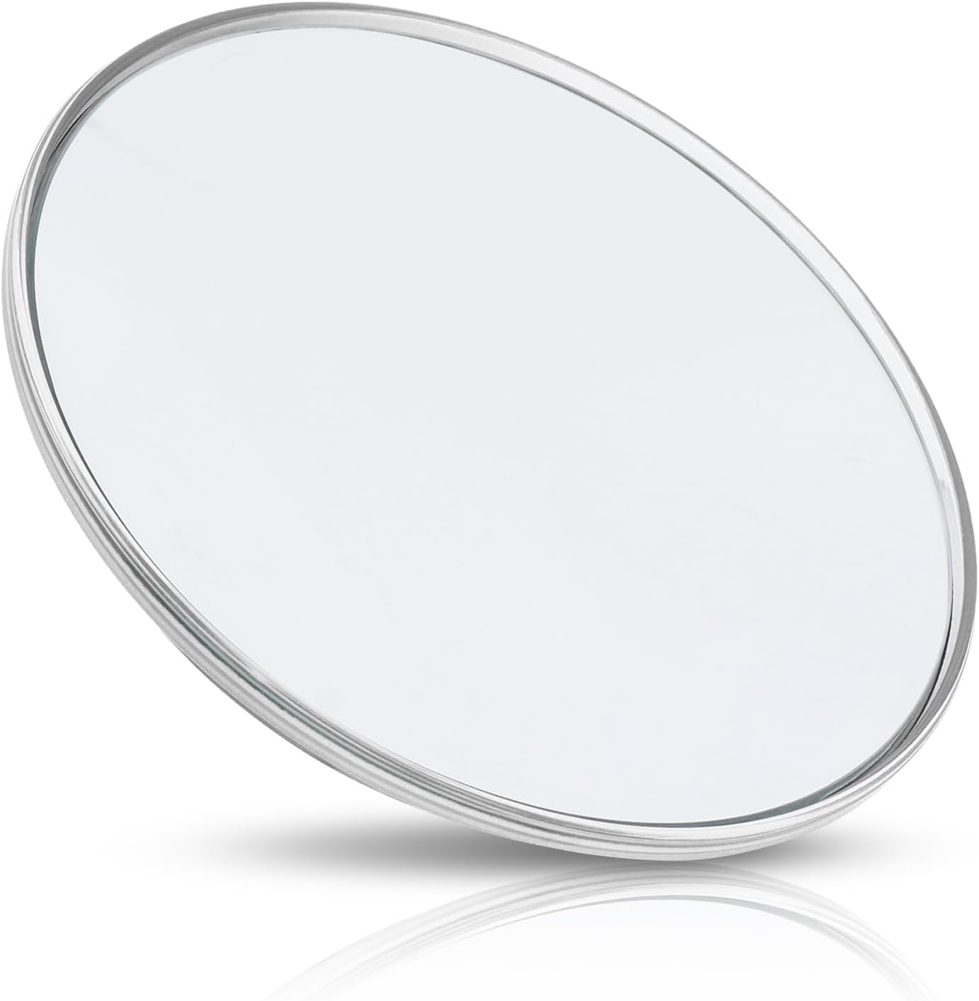 30X Magnifying Mirror, 6 Inch Signal Sided Magnifying Makeup Mirror with 3 Suction Cups, Portable Wall Mounted round Travel Bathroom Mirror, Suction Vanity Mirror (Gold)