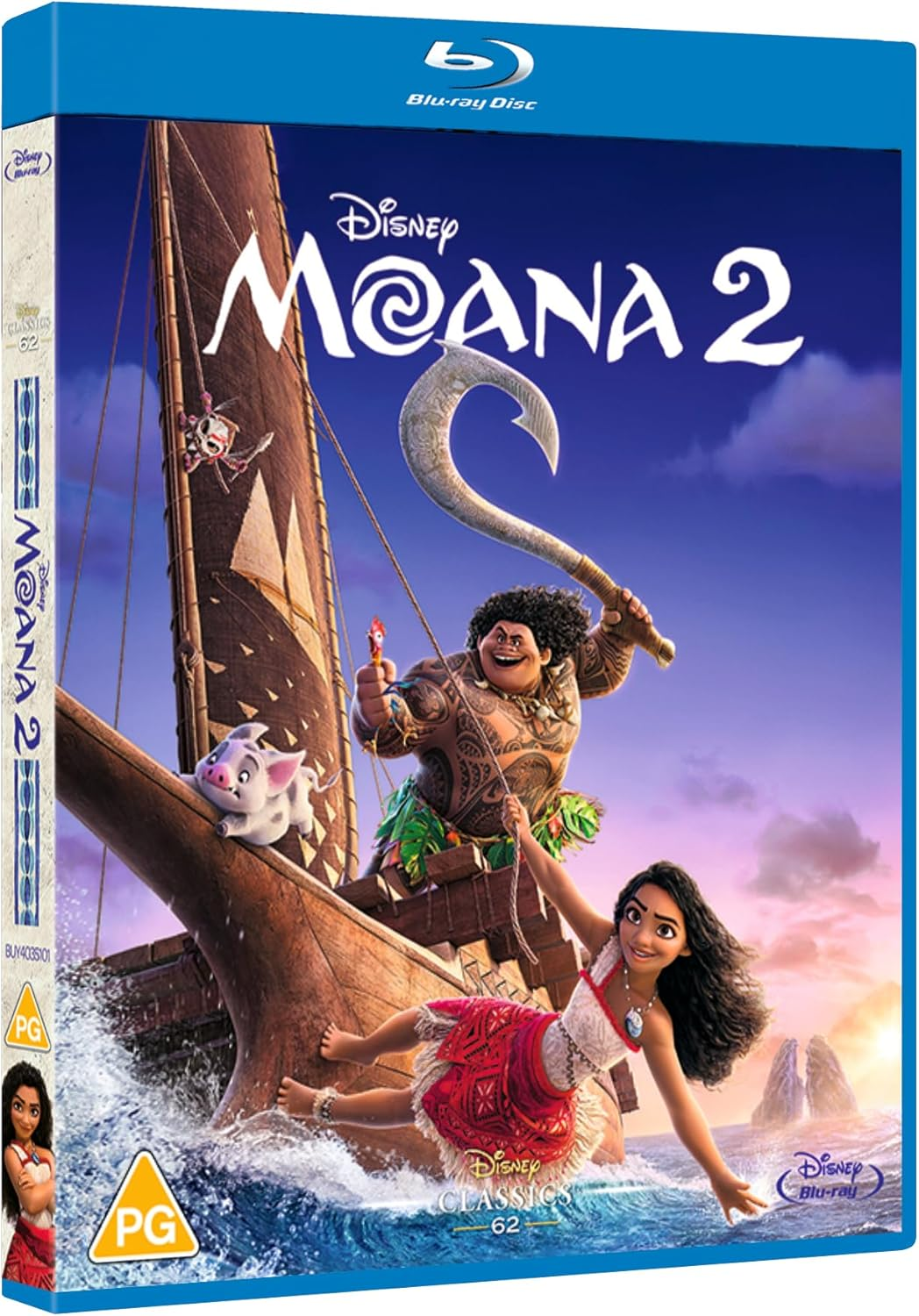 Disney'S Moana 2 [Blu-Ray]