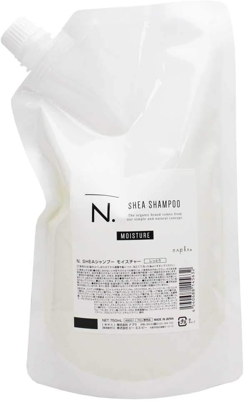 N.SHEA Shampoo Moisture Refill, 25.4 Fl Oz (750 Ml)