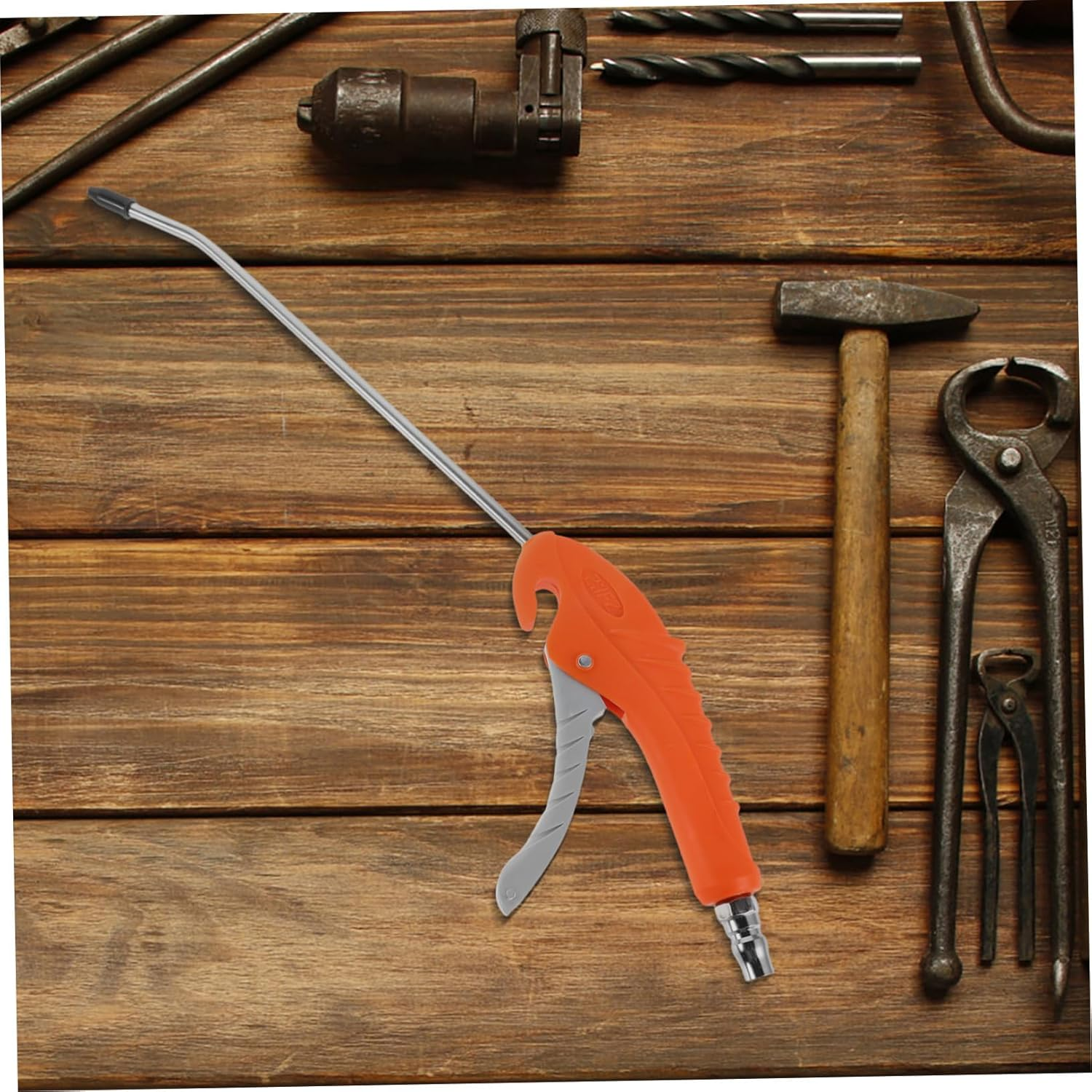 HOODANCOS Pneumatic Dust Blower Air Duster Gun Set with Extended Nozzle High Pressure Air Spray Cleaner for Car Detailing and Pc Cleaning Automotive Exterior Care image number 1