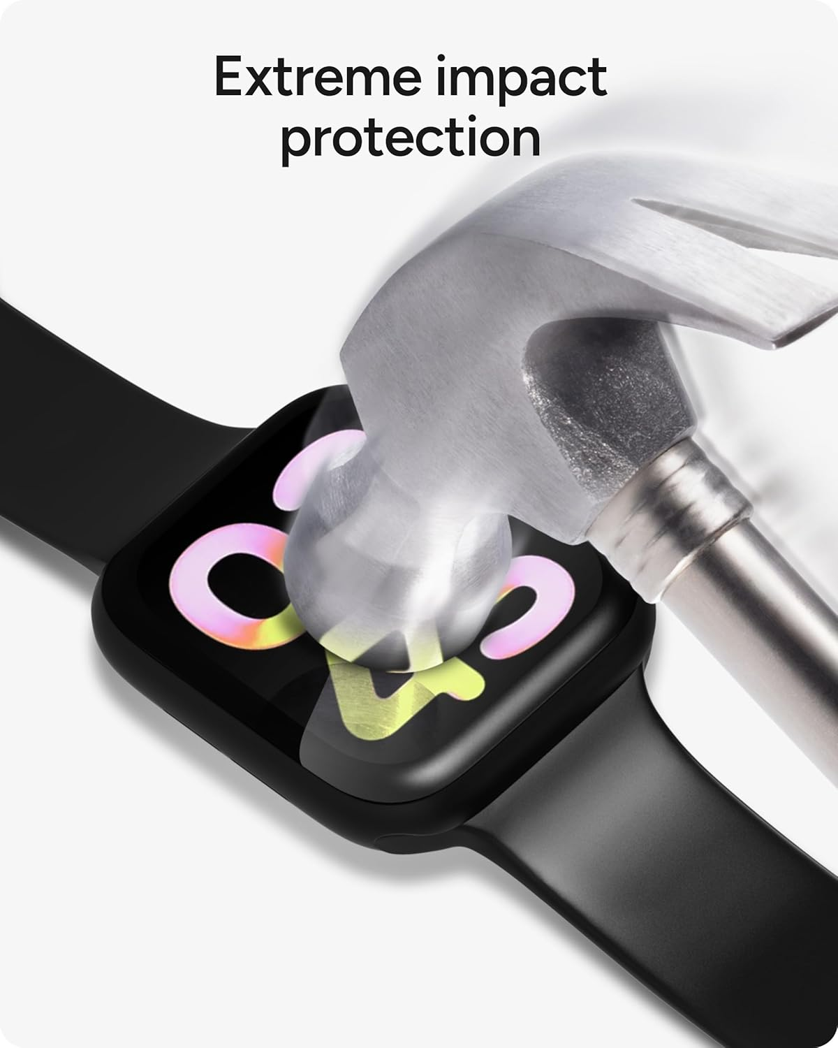 ZAGG Invisbleshield Glass Fusion+ - Engineered Hybrid Glass - Screen Protector - Made for Apple Watch Series 6, SE (2020), Series 5 and Series 4 (40Mm) image number 6