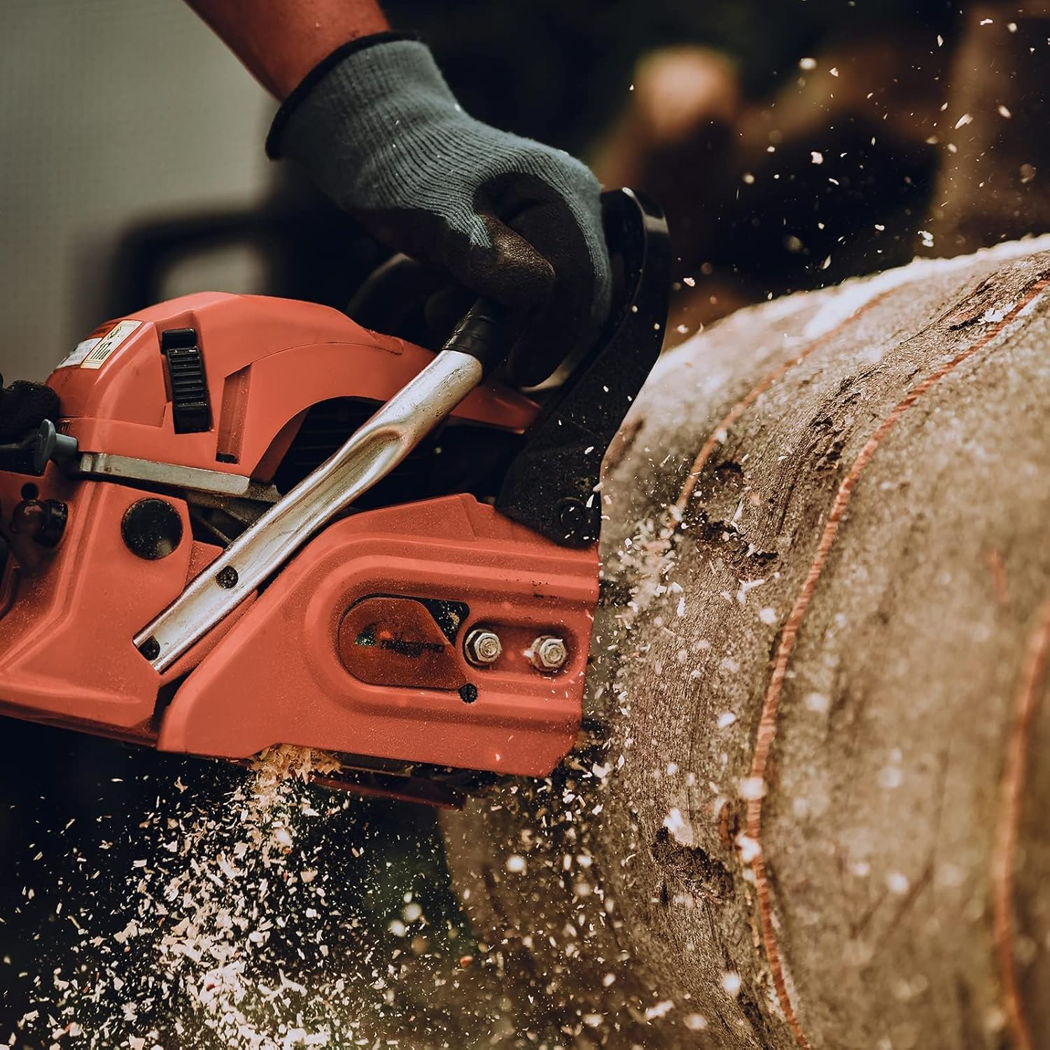 4 Pack 16 Inch Chainsaw Chain 3/8" LP Pitch .043'' Gauge 56 Drive Links Fits Milwaukee, EGO, Dewalt, Greenworks and More image number 2