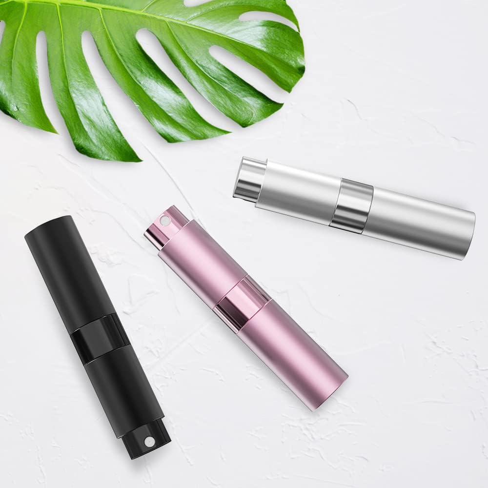 Darbermu 3PCS Perfume Atomiser, 8ML Perfume Atomisers Refillable Travel Perfume Atomiser Bottles Atomiser Perfume Spray Bottle Travel Bottles with Funnel and Refill Pump for Travel, Vacation image number 3