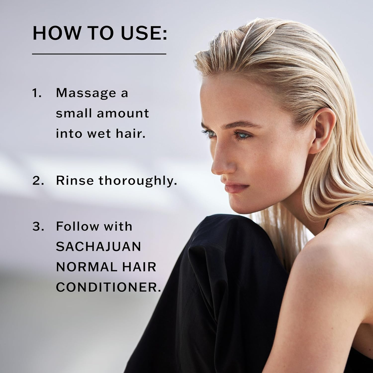 Sachajuan Normal Hair Shampoo, 250Ml image number 4